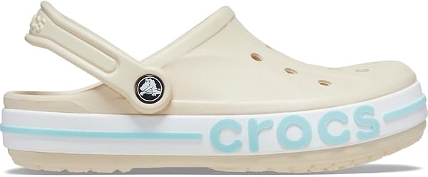 Crocs Unisex Yetişkin Bayaband Clog Winter White/Multi Terlik
