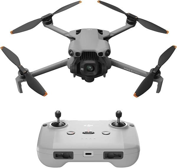 DJI Mini 5 Pro | Çok Yönlü Engel Algılama, ActiveTrack 360 °, 225 ° Gimbal Döndürme, 20km İletim, Yeni Başlayanlar için 4K Dr