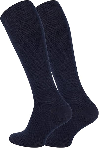 Meristanbul Uçuş & Seyahat Çorabı – Unisex Diz Altı Kompresyon Çorabı – Varis ve Dolaşım Desteği – Tekli – 35-38/39-42/43-46
