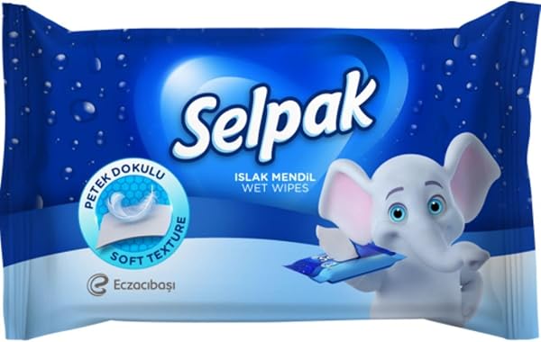 Selpak Klasik Islak Cep Mendili 3'lü