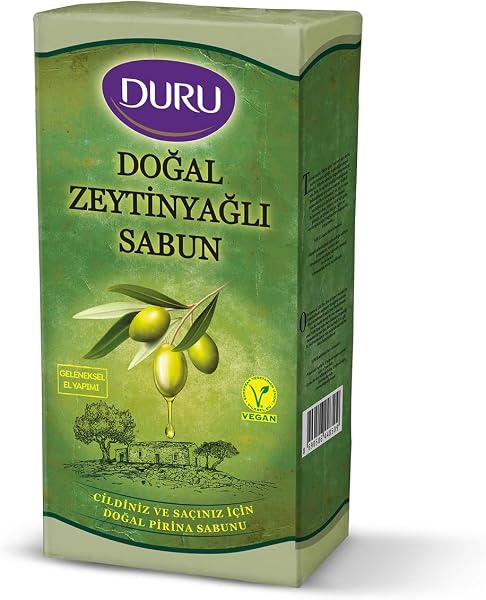DURU Otantik Pirinalı Sabun, 160Gramx5