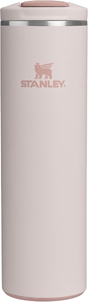 STANLEY The Transit FlipTop Mug Termos 0.60 Litre - Pembe Kuvars (Rose Quartz) | Paslanmaz Çelik