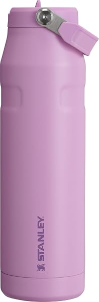 STANLEY IceFlow™ Aerolight™ Flip Straw 2.0 Pipetli Termos Su Şişesi 1.06 Litre - Lilac | Paslanmaz Çelik