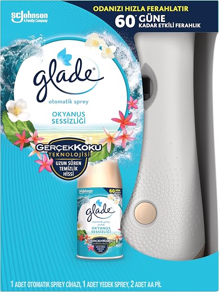 Glade Otomatik Sprey Cihazı & Yedek Okyanus Ferahlığı Sprey 269 mL