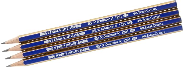 Faber-Castell Goldfaber Dereceli Kurşun Kalem, HB-2B-3B-5B