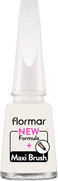 Flormar Klasik Parlak Bitişli Yüksek Pigmentli Oje - Nail Enamel- 319 Whıte Dance New- 8682536035880