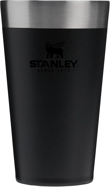 STANLEY Adventure Vakumlu Soğuk İçecek Bardağı 0.47 Litre - Siyah 2.0 | Paslanmaz Çelik