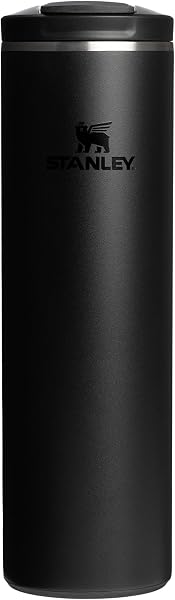 STANLEY The Transit FlipTop Mug Termos 0.60 Litre - Siyah 2.0 | Paslanmaz Çelik