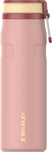 STANLEY The IceFlow™ Twist & Flip Termos Su Şişesi 0.7 Litre - Peach Rose | Paslanmaz Çelik