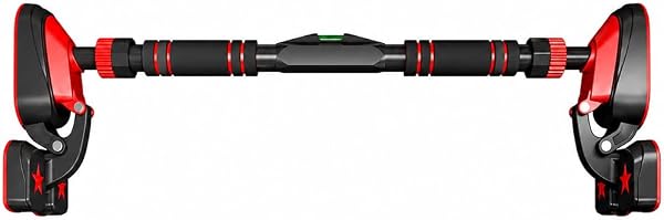 Vidasız 3POD Barfiks Aleti Montaj Ultra Güçlü, 92-120 Cm Arası - Ayarlanabilir Barfiks Demiri, Kapı Barı ve Çekme Barı,Çelik 