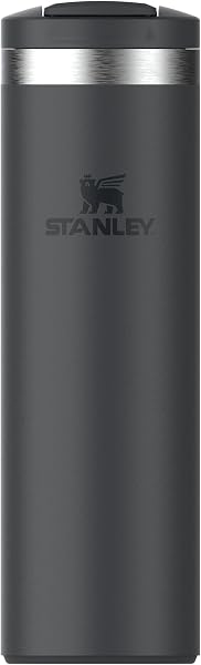 STANLEY The Transit FlipTop Mug Termos 0.47 Litre - Siyah 2.0 | Paslanmaz Çelik