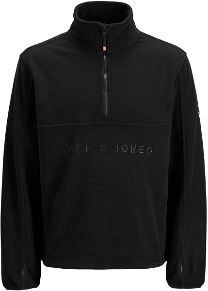 Jack Jones Jjalpes Half Zıp Fleece Jacket Aw25 Erkek Kahverengi Mont 12284828-15